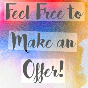 Feel free to make an offer!